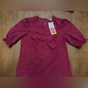 Ted Baker Rich Burgundy Blouse